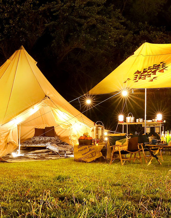 逗子 葉山のグランピングレンタル箱庭